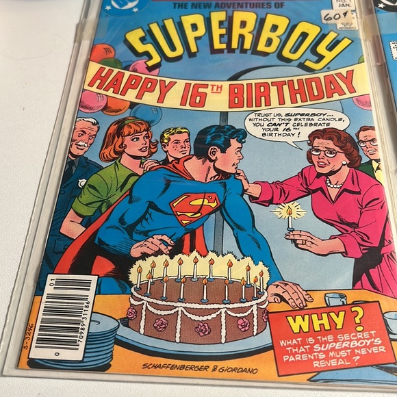 Superboy # 1 16th birthday and supergirl # 1 electrifying issue great condition - Picture 5 of 13